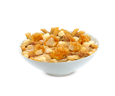 POUTINE WITH CHICKEN