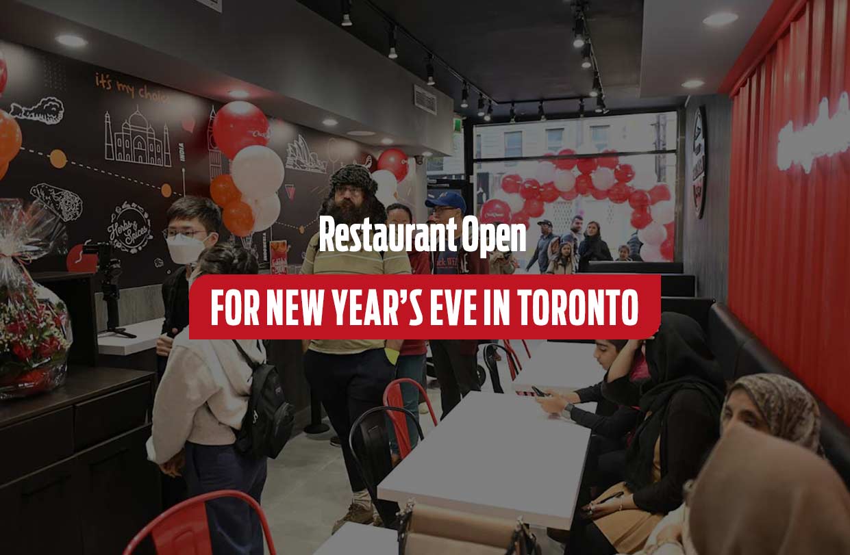 Restaurant Open for New Year’s Eve