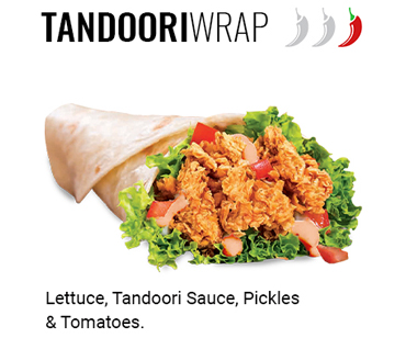 TANDOORI WRAP