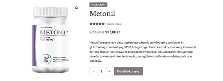 Jak Metonil pomaga w rozwiązaniu problemów zdrowotnych?